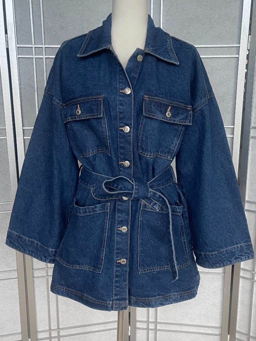 NWT H&M Denim Jacket sz M